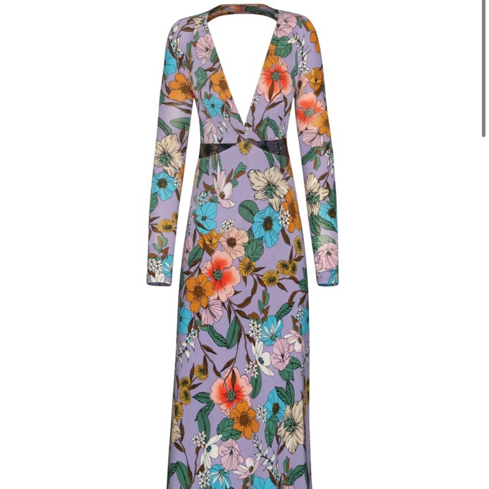 BRAND NEW AFRM ASSI CUTOUT DRESS NWOT